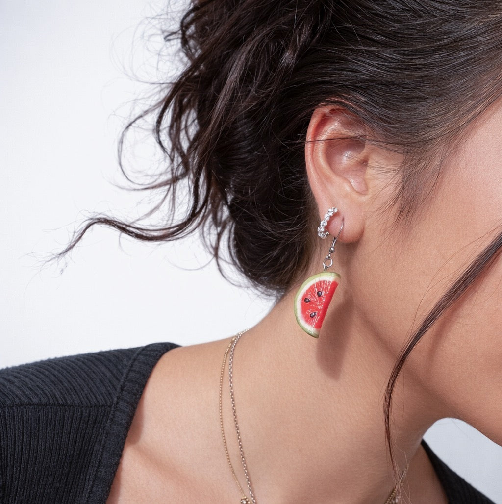 Watermelon Dangle Earrings