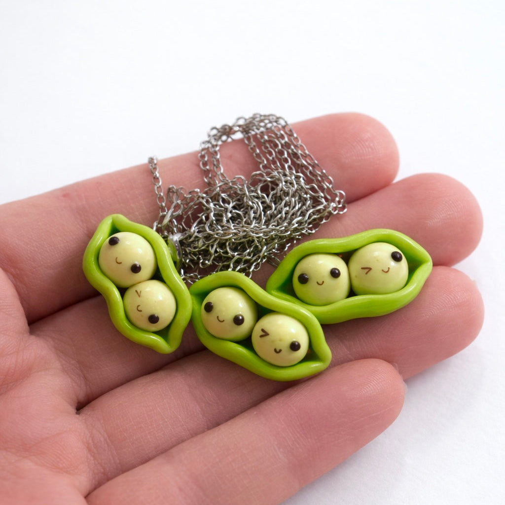 Two Peas in a Pod Necklace