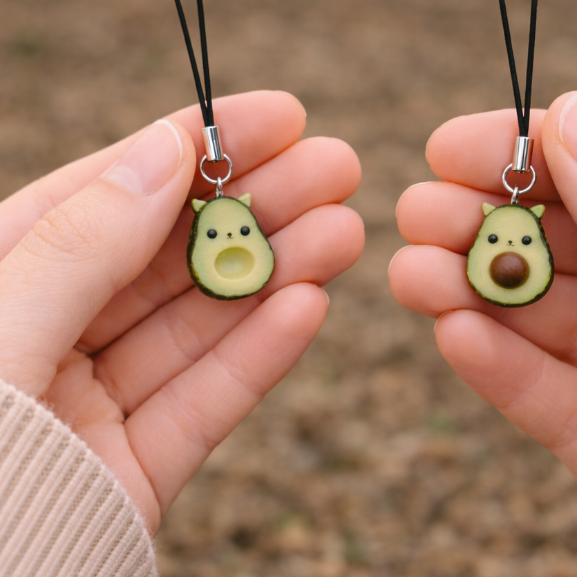 Avo-Cat-o Friendship Charm Set