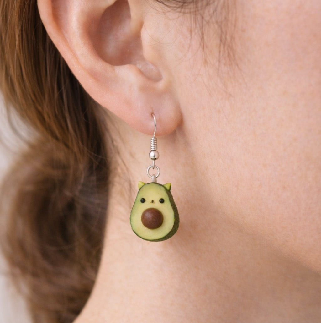 Avo-Cat-O Earrings
