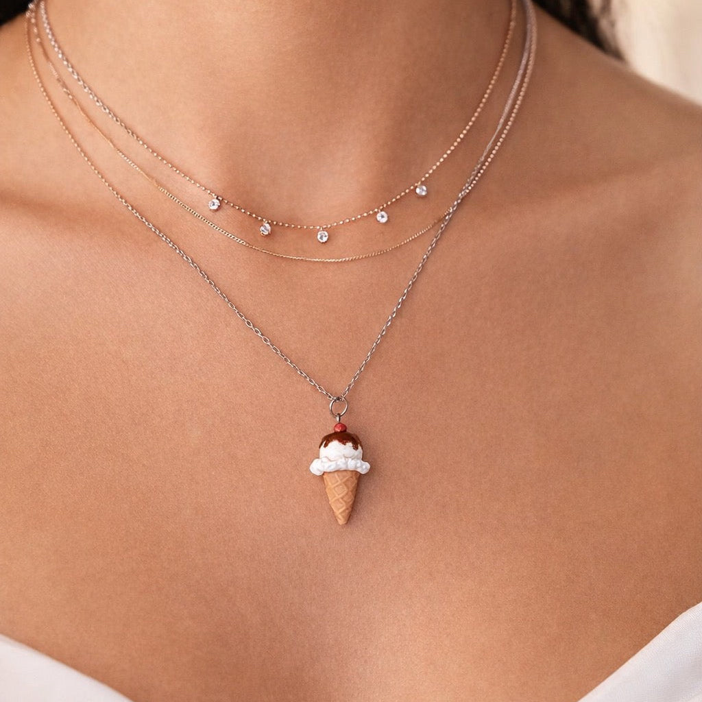 Vanilla Sundae Necklace