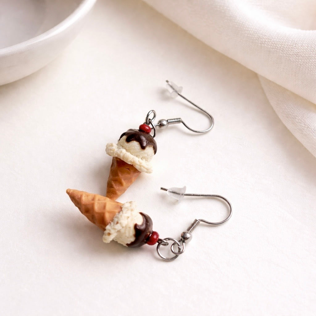 Vanilla Sundae Earrings