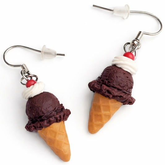 Chocolate Sundae Earrings