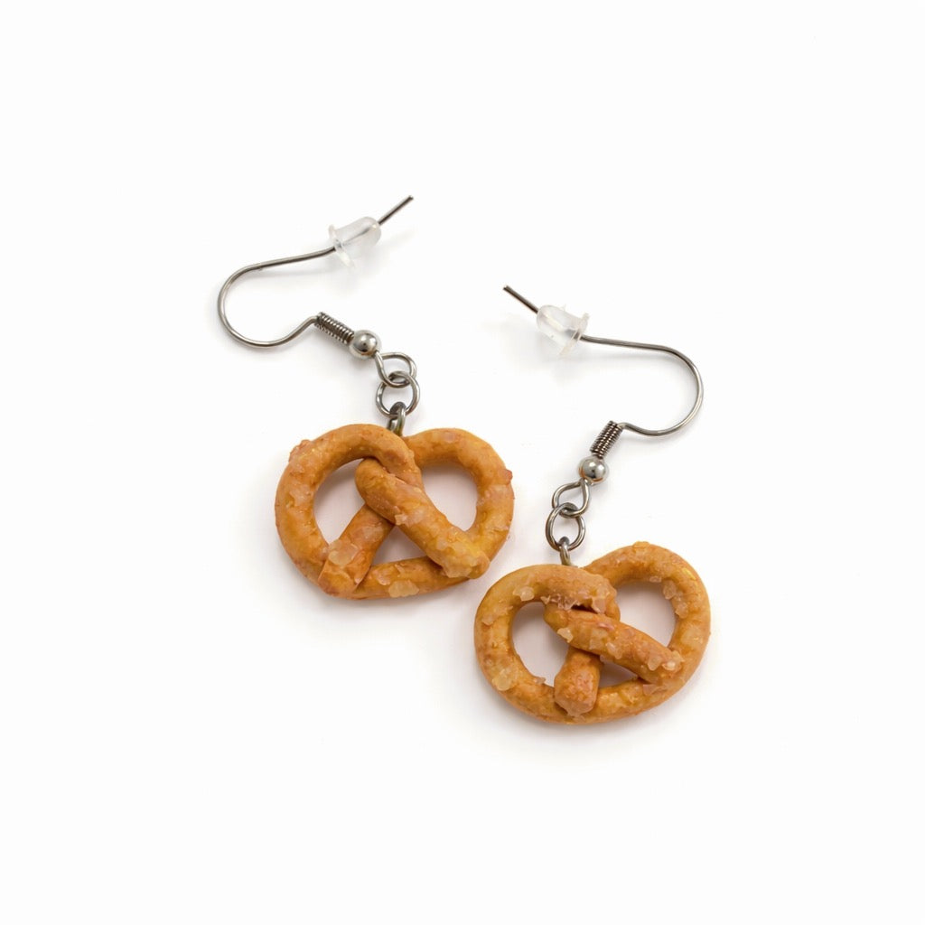 Pretzel Earrings