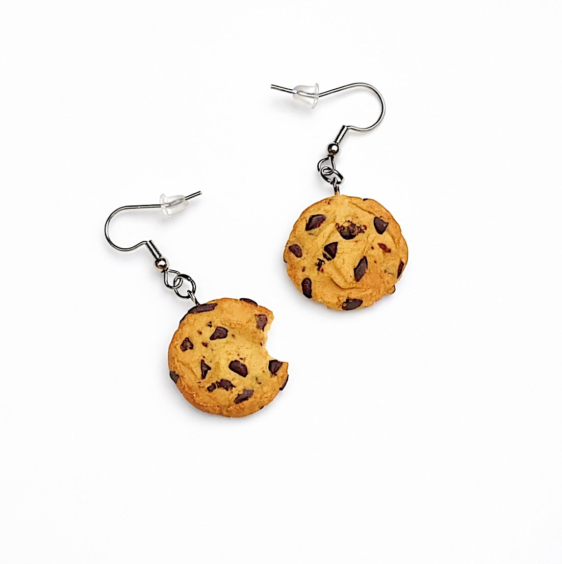 Chocolate Chip Cookie Dangle Earrings