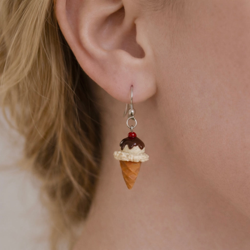 Vanilla Sundae Earrings