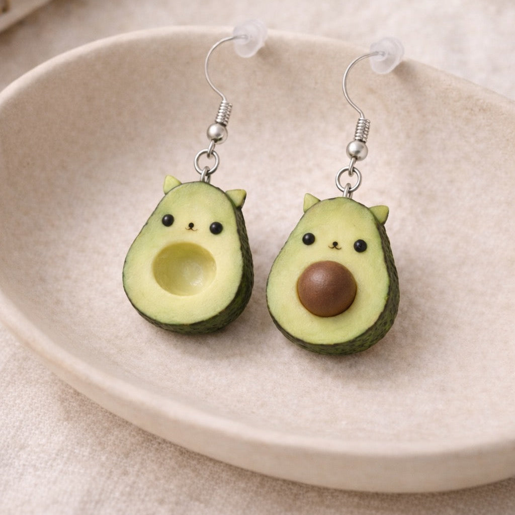Avo-Cat-O Earrings