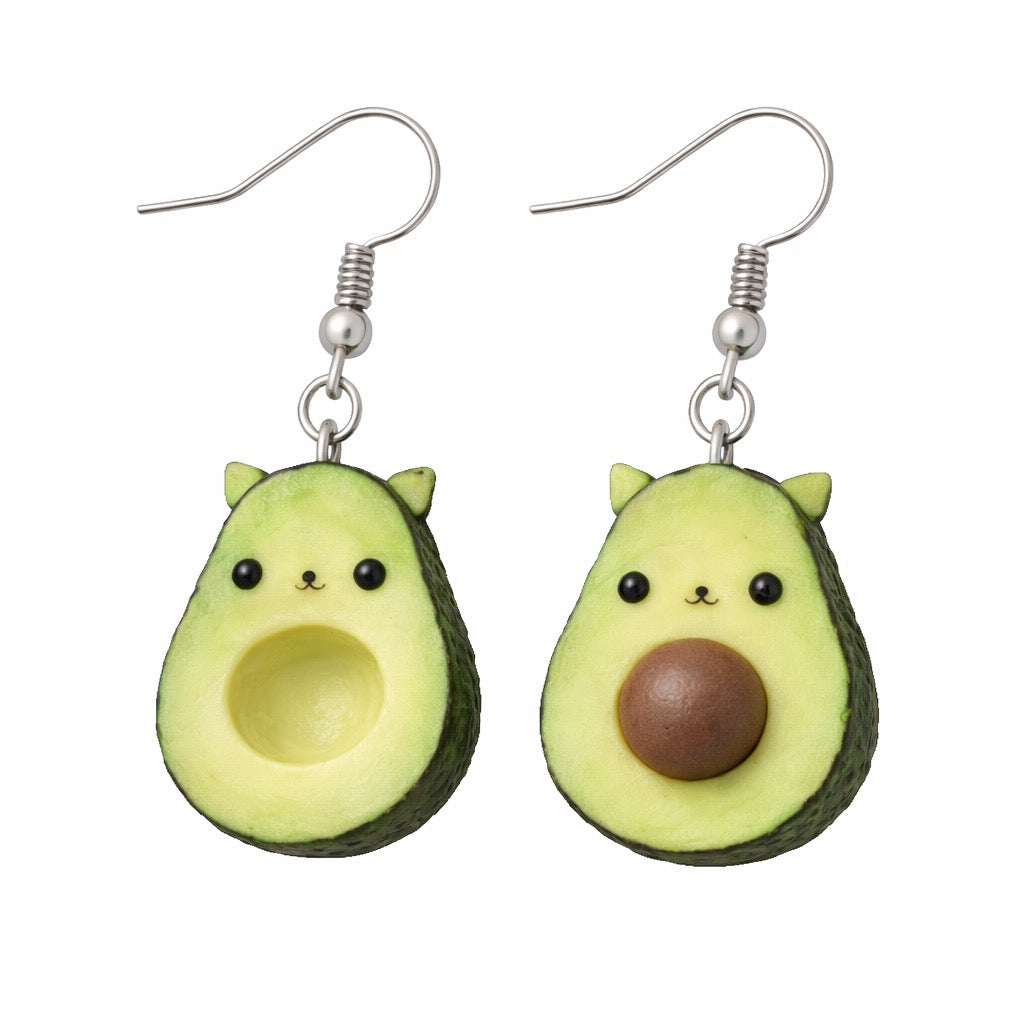 Avo-Cat-O Earrings
