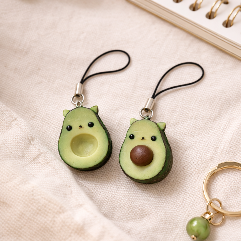 Avo-Cat-o Friendship Charm Set
