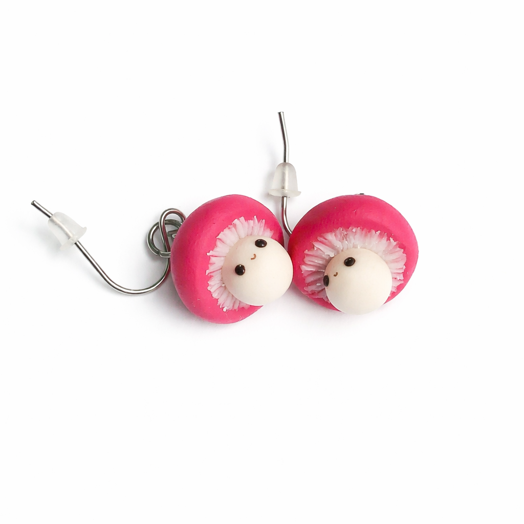 Happy Little Mushroom Earrings