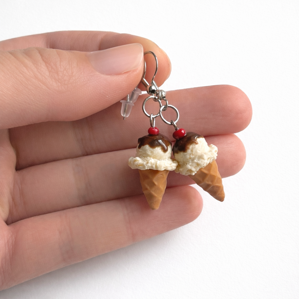 Vanilla Sundae Earrings