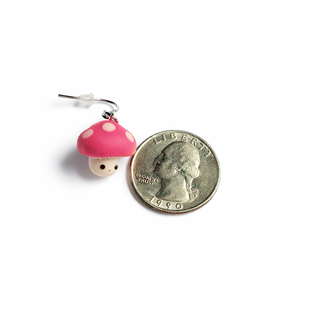 Happy Little Mushroom Earrings