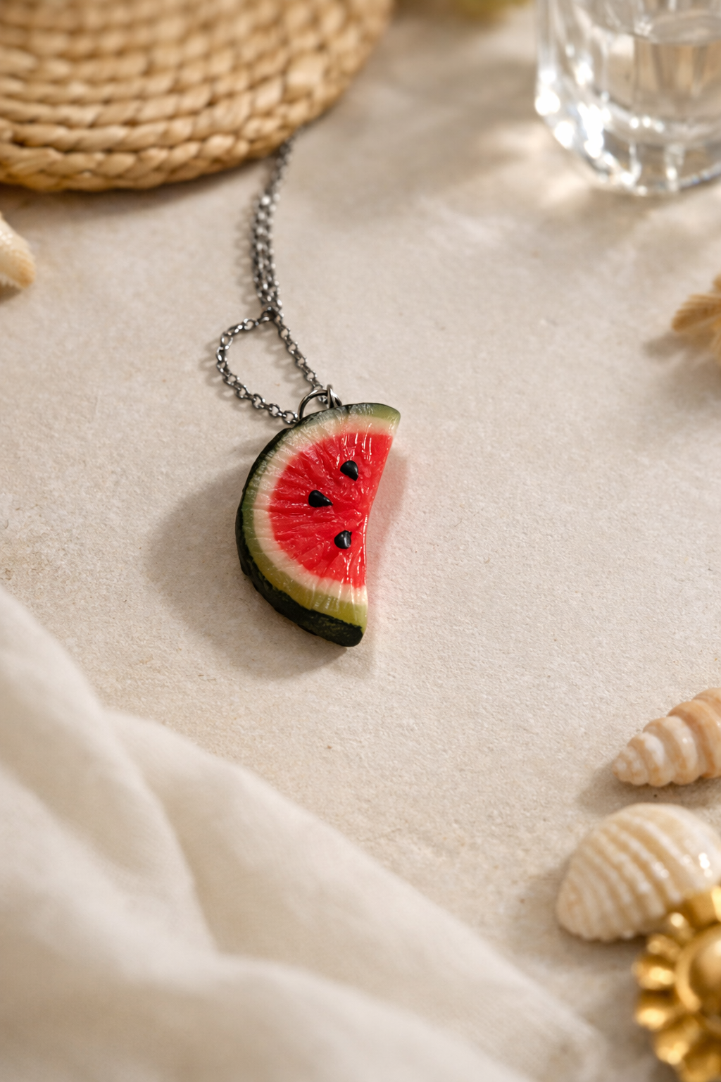 Juicy Watermelon Necklace
