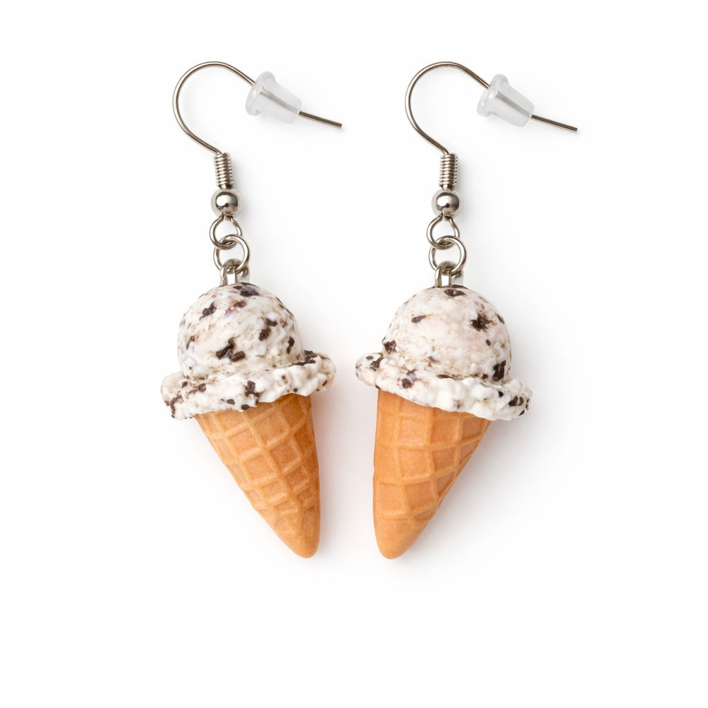 Cookies and Cream Earrings